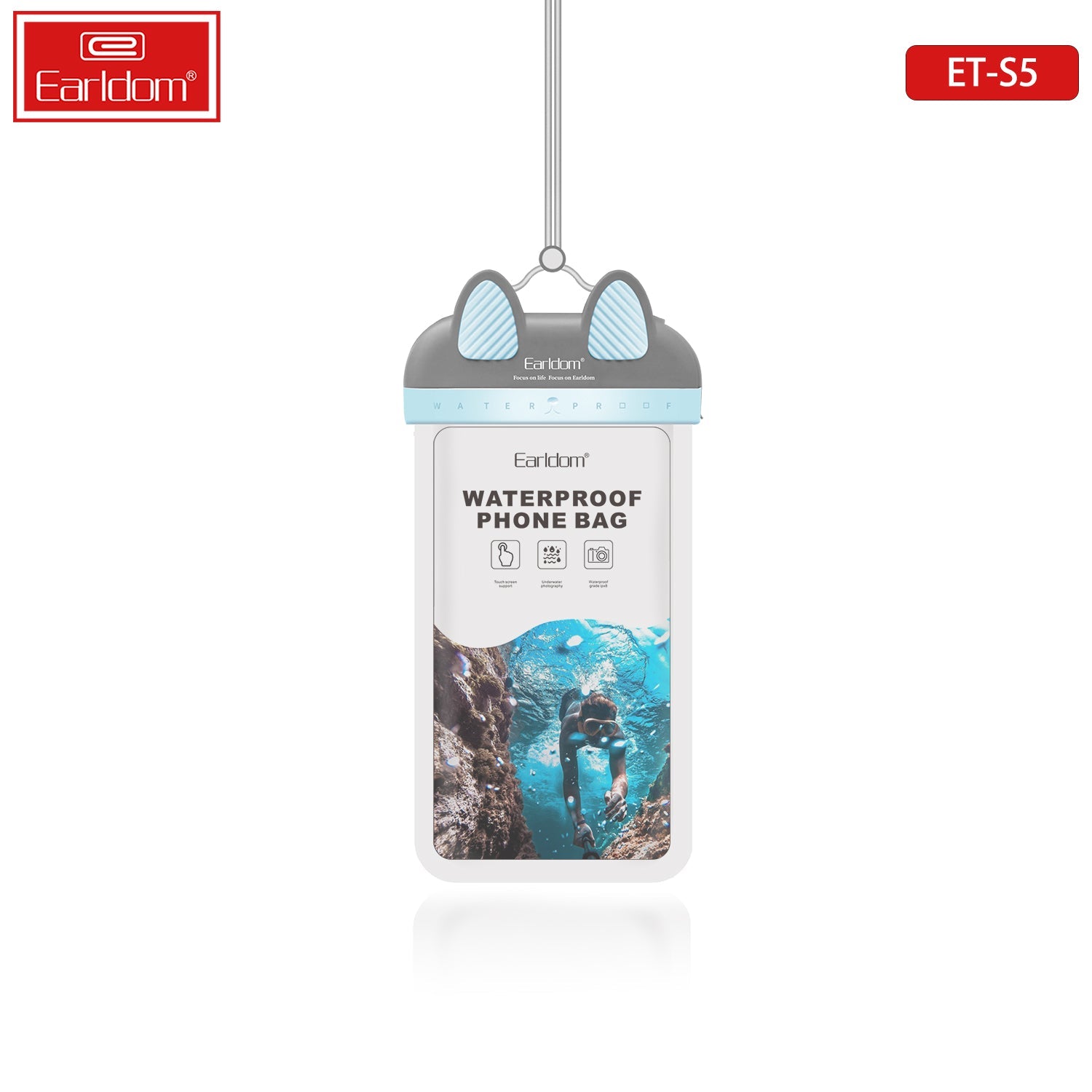 ET-S5 Waterproof bag grey ET-S5 Waterproof bag grey